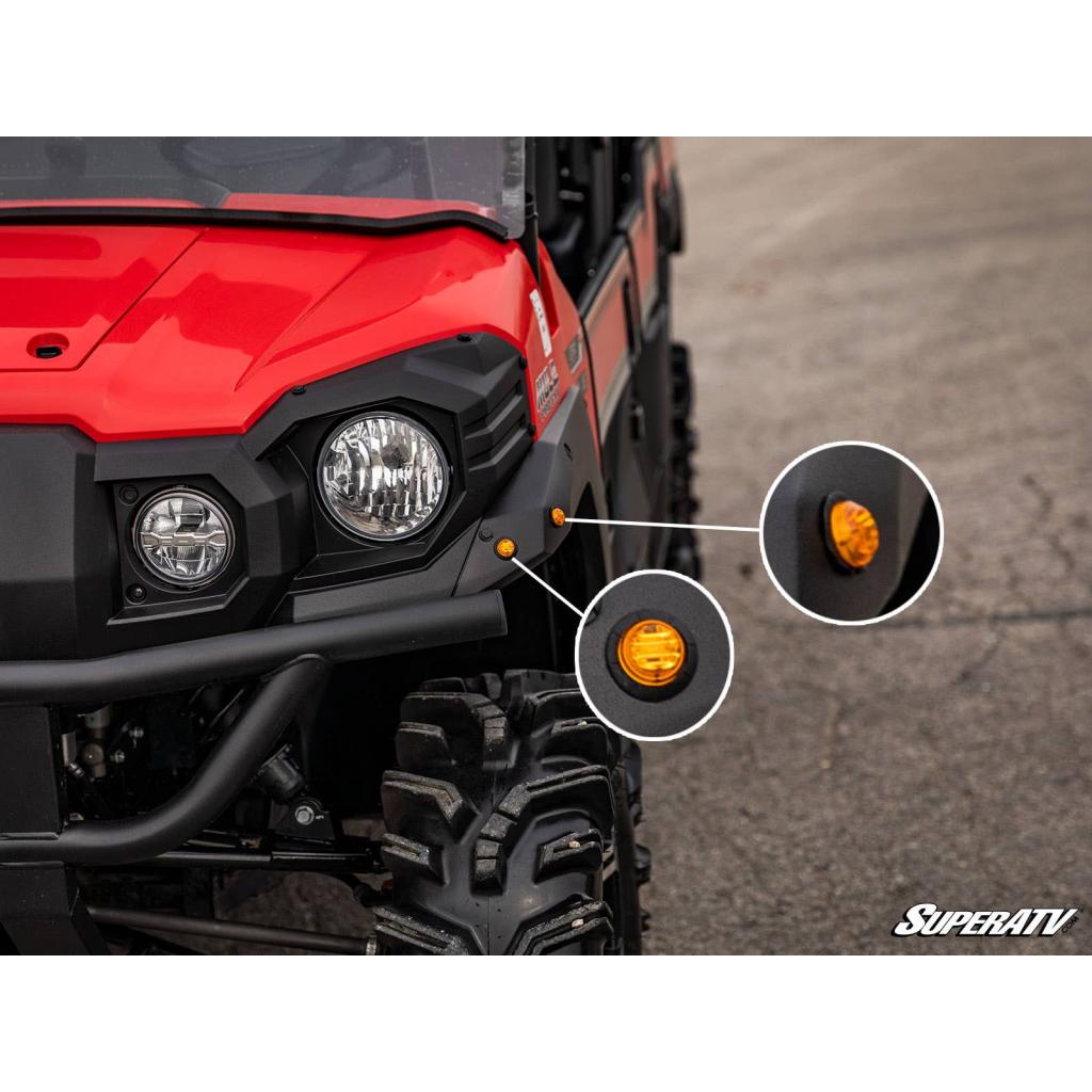 SuperATV Kawasaki Mule Pro Plug & Play Turn Signal Kit - MojoMotoSport.com