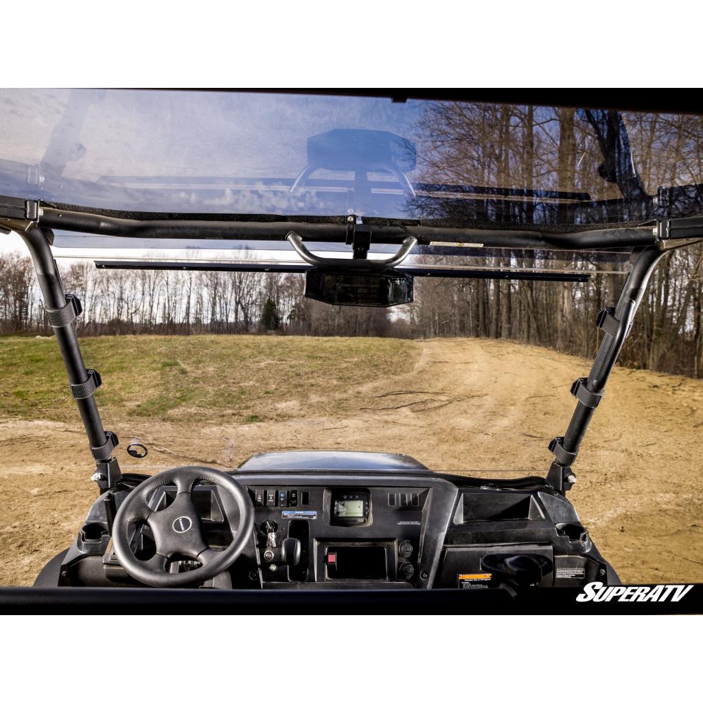 SuperATV Kawasaki Mule Pro Scratch - Resistant Full Windshield - MojoMotoSport.com