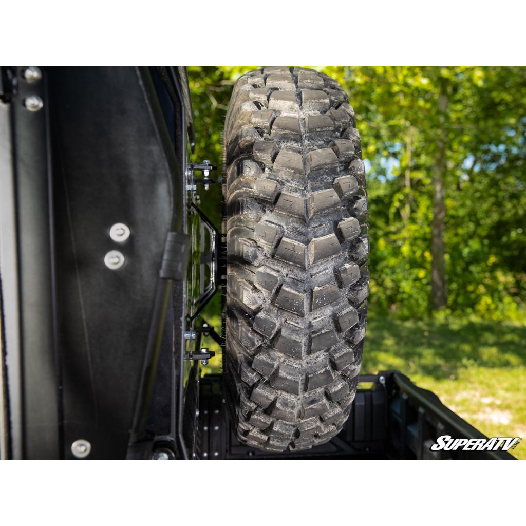 SuperATV Kawasaki Mule Pro Spare Tire Carrier - MojoMotoSport.com
