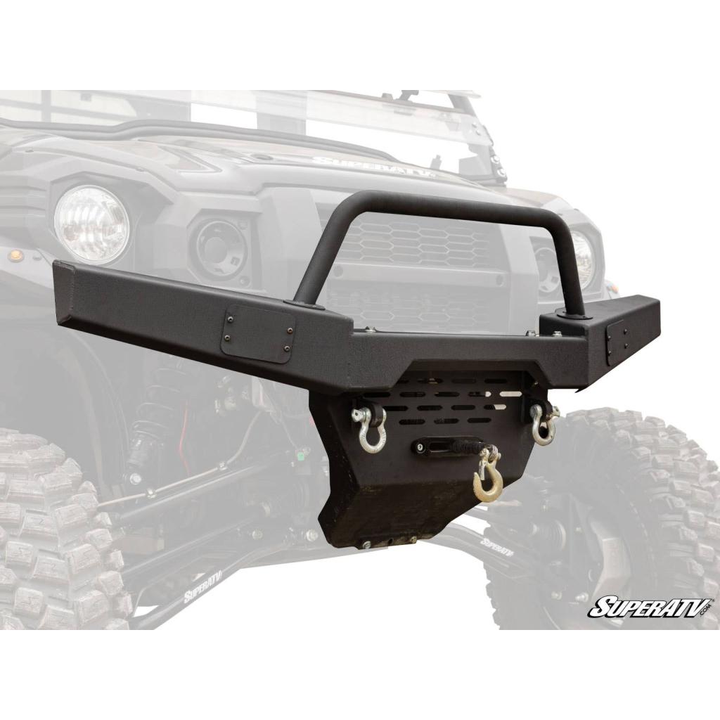 SuperATV Kawasaki Mule Pro Winch Ready Front Bumper - MojoMotoSport.com