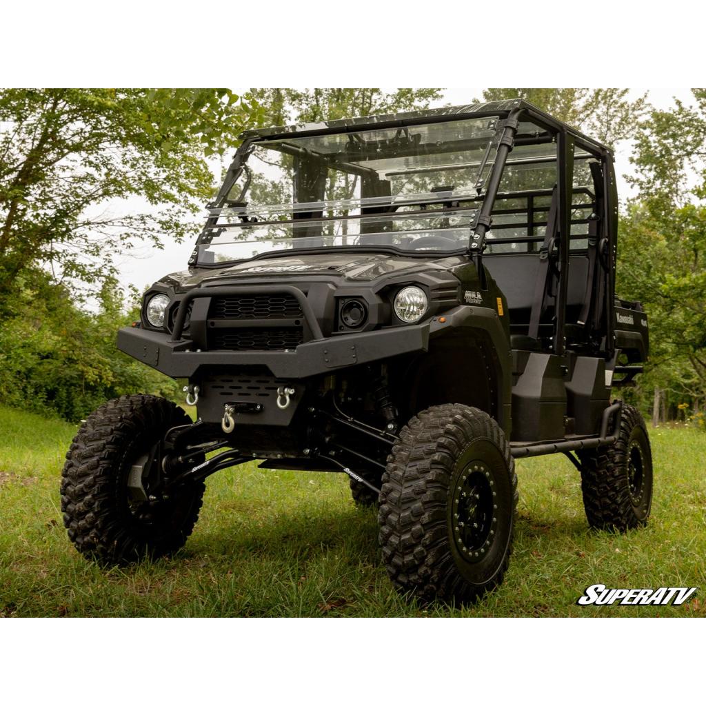 SuperATV Kawasaki Mule Pro Winch Ready Front Bumper - MojoMotoSport.com