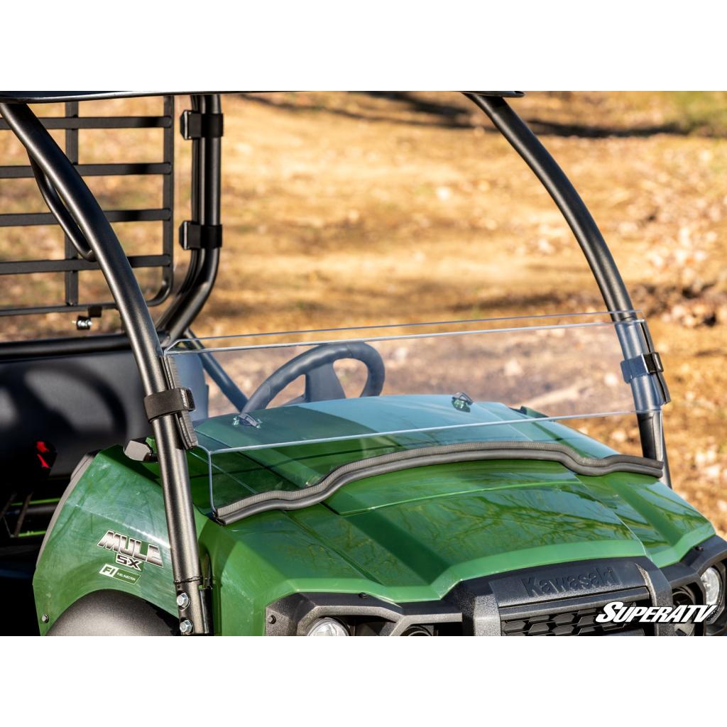 SuperATV Kawasaki Mule SX Half Windshield - MojoMotoSport.com
