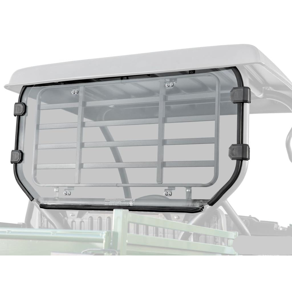 SuperATV Kawasaki Mule SX Rear Windshield - MojoMotoSport.com