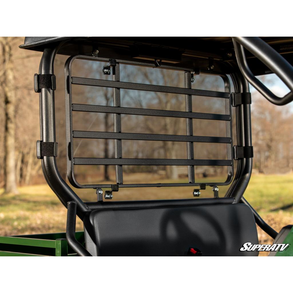 SuperATV Kawasaki Mule SX Rear Windshield - MojoMotoSport.com