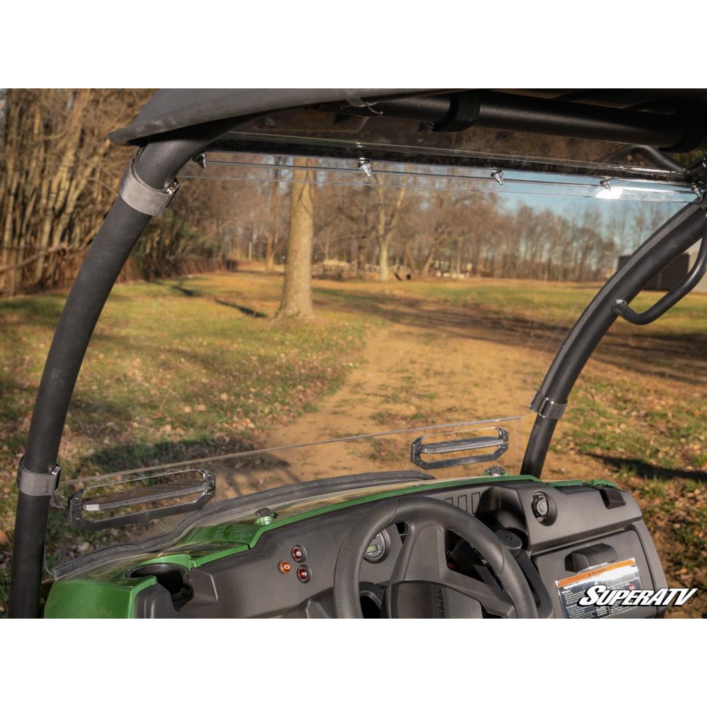 SuperATV Kawasaki Mule SX Vented Full Windshield - MojoMotoSport.com