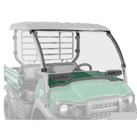 SuperATV Kawasaki Mule SX Vented Full Windshield - MojoMotoSport.com