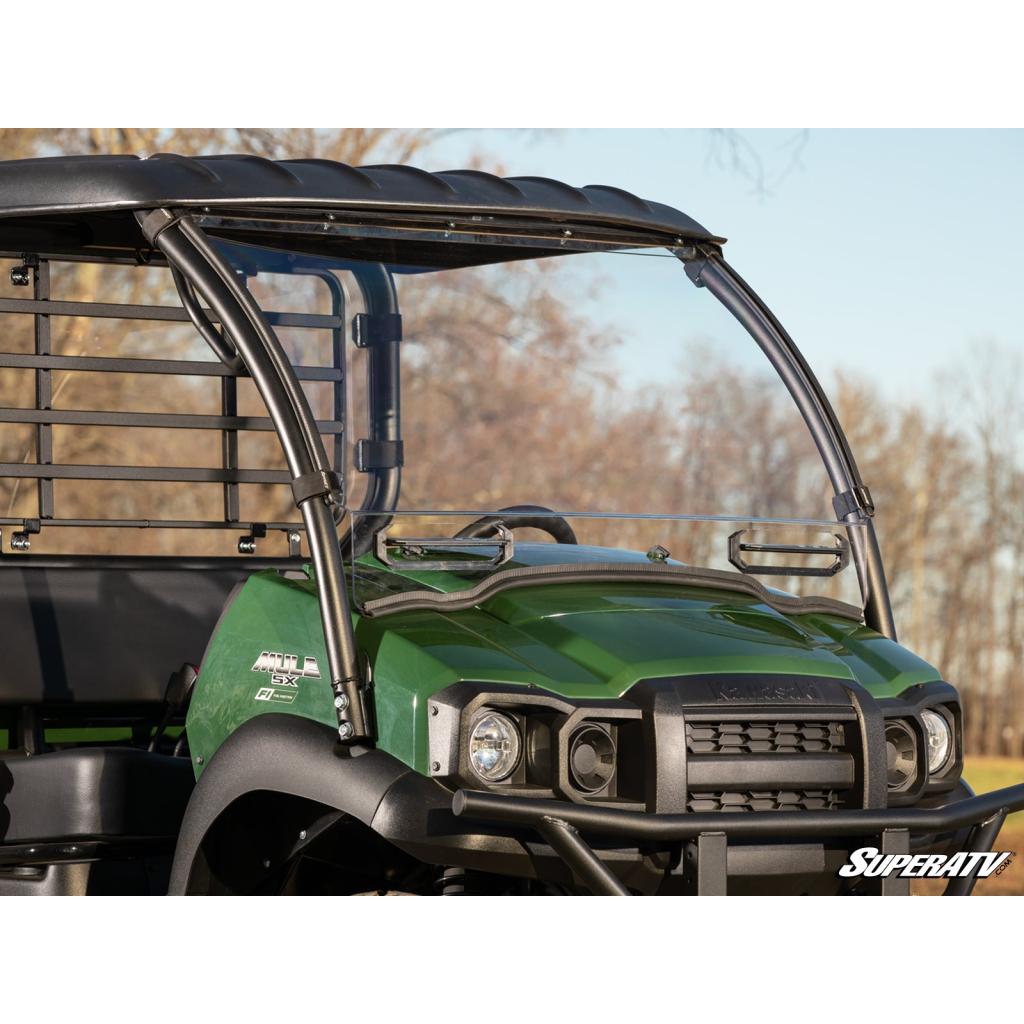 SuperATV Kawasaki Mule SX Vented Full Windshield - MojoMotoSport.com