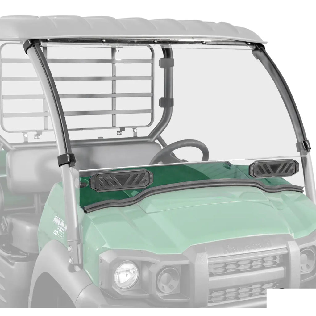 SuperATV Kawasaki Mule SX Vented Windshield Kit - MojoMotoSport.com