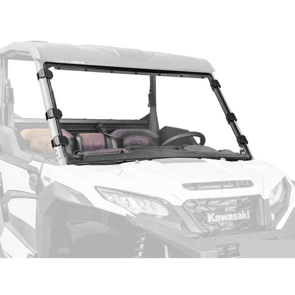 SuperATV Kawasaki Ridge Full Windshield - MojoMotoSport.com