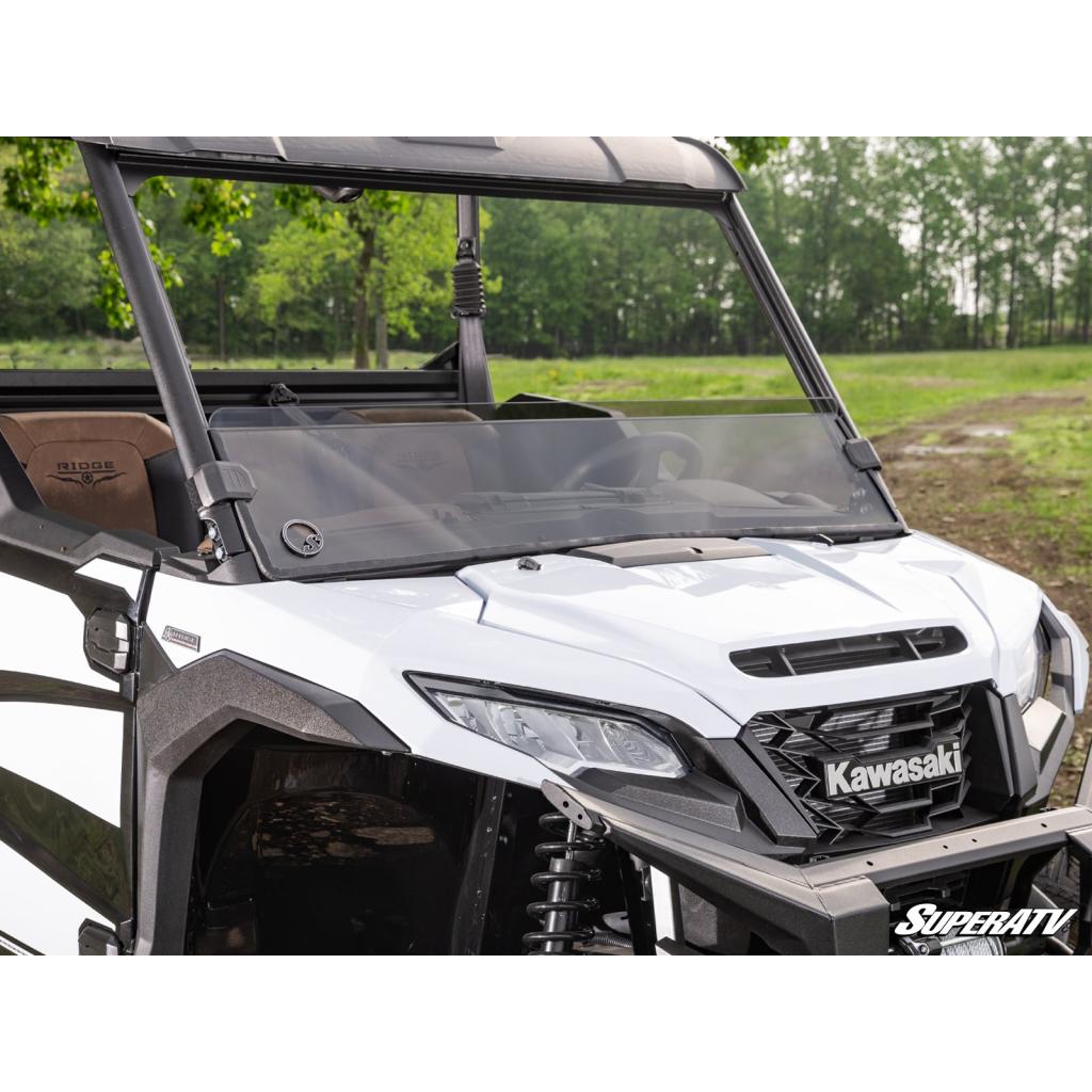 SuperATV Kawasaki Ridge Half Windshield - MojoMotoSport.com