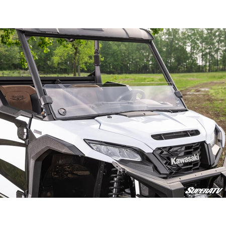 SuperATV Kawasaki Ridge Half Windshield - MojoMotoSport.com