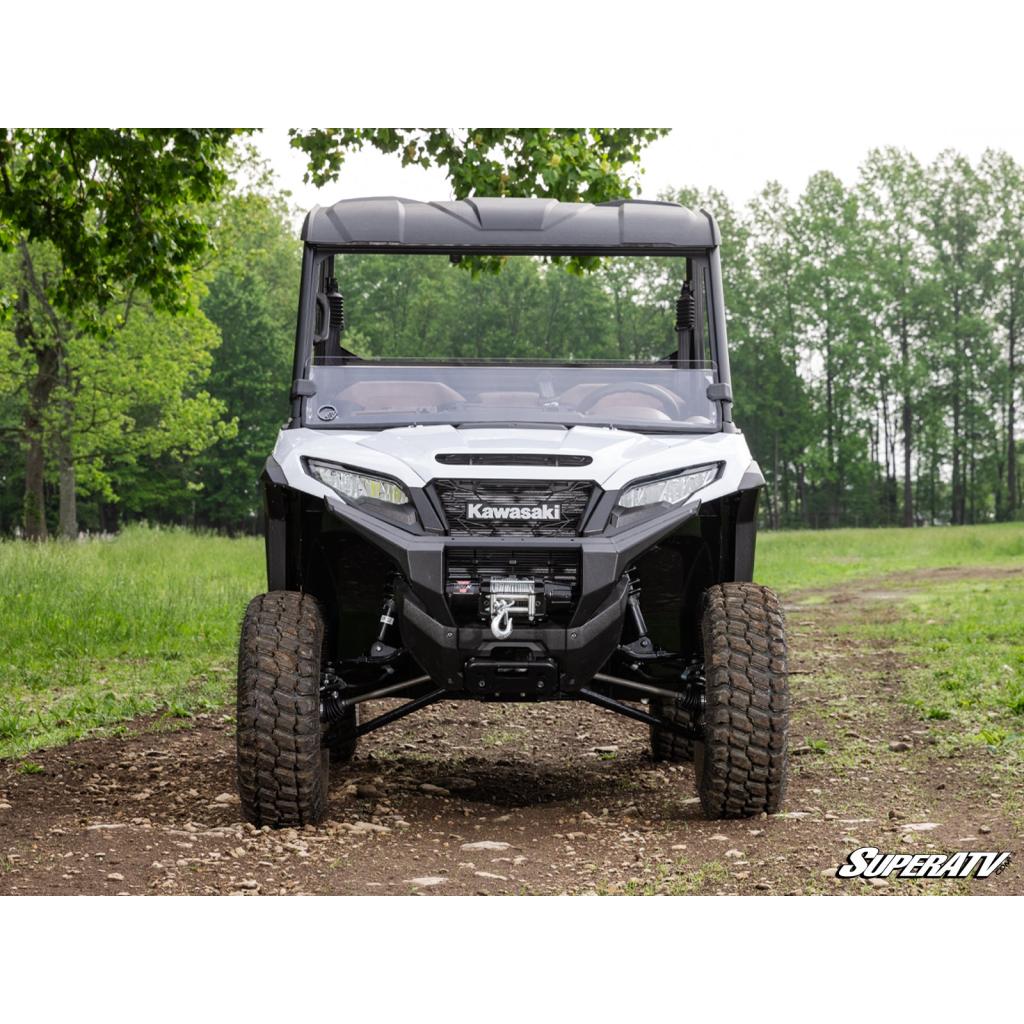 SuperATV Kawasaki Ridge Half Windshield - MojoMotoSport.com