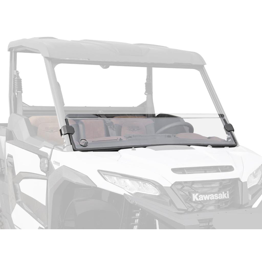 SuperATV Kawasaki Ridge Half Windshield - MojoMotoSport.com