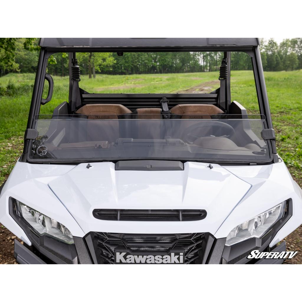 SuperATV Kawasaki Ridge Half Windshield - MojoMotoSport.com