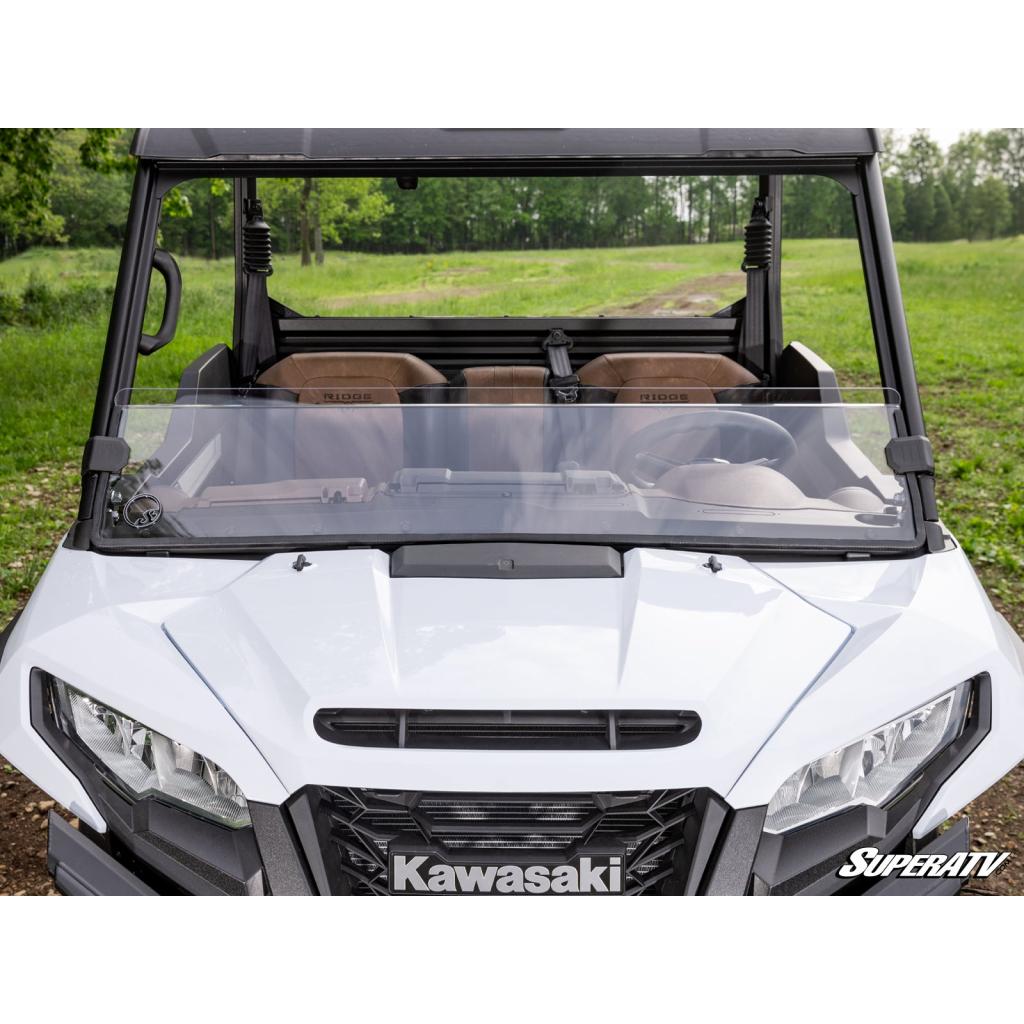 SuperATV Kawasaki Ridge Half Windshield - MojoMotoSport.com