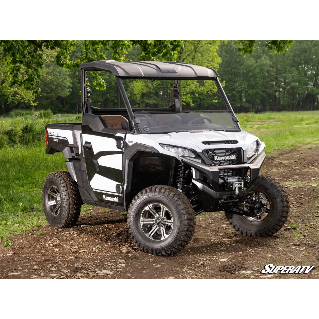 SuperATV Kawasaki Ridge Half Windshield - MojoMotoSport.com