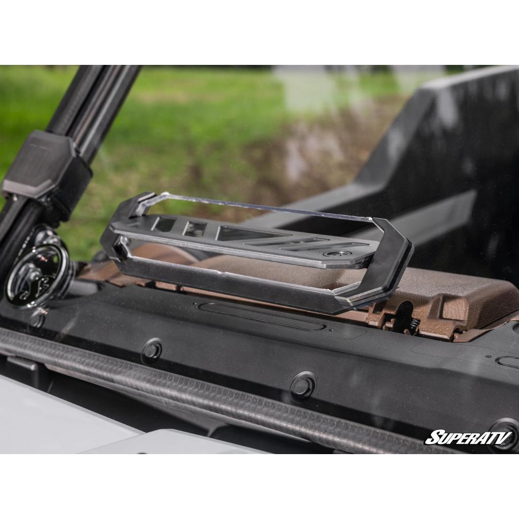 SuperATV Kawasaki Ridge Scratch - Resistant Vented Full Windshield - MojoMotoSport.com