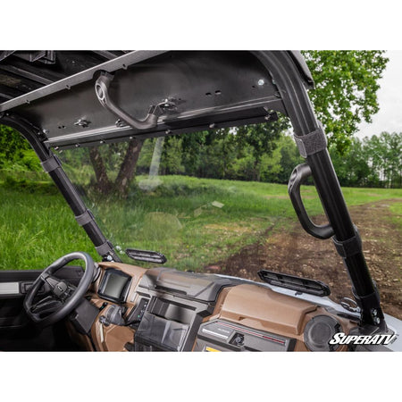 SuperATV Kawasaki Ridge Scratch - Resistant Vented Full Windshield - MojoMotoSport.com