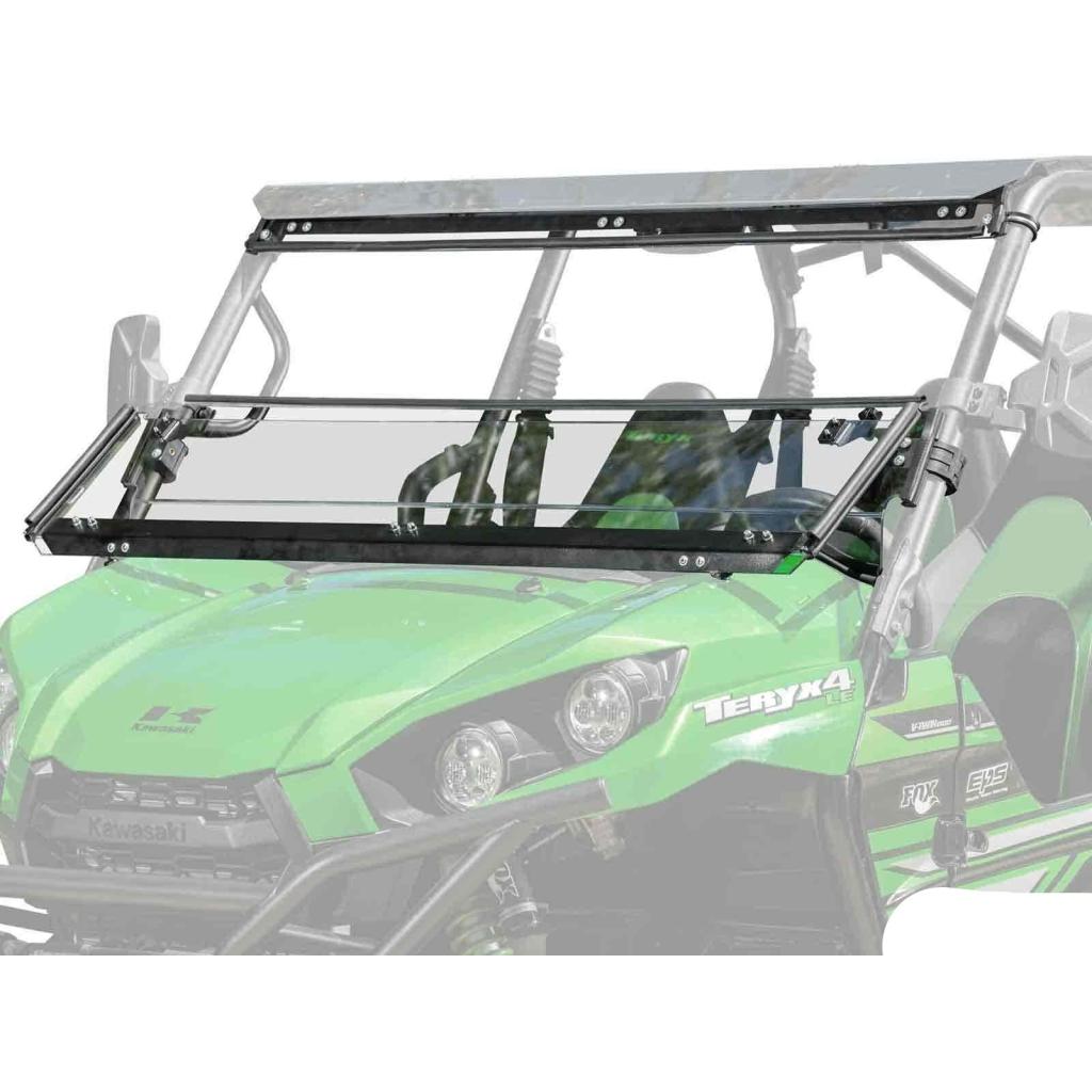 SuperATV Kawasaki Teryx 3 - in - 1 Windshield - MojoMotoSport.com