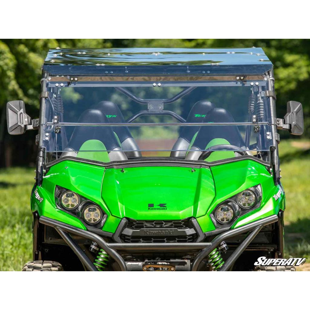 SuperATV Kawasaki Teryx 3 - in - 1 Windshield - MojoMotoSport.com