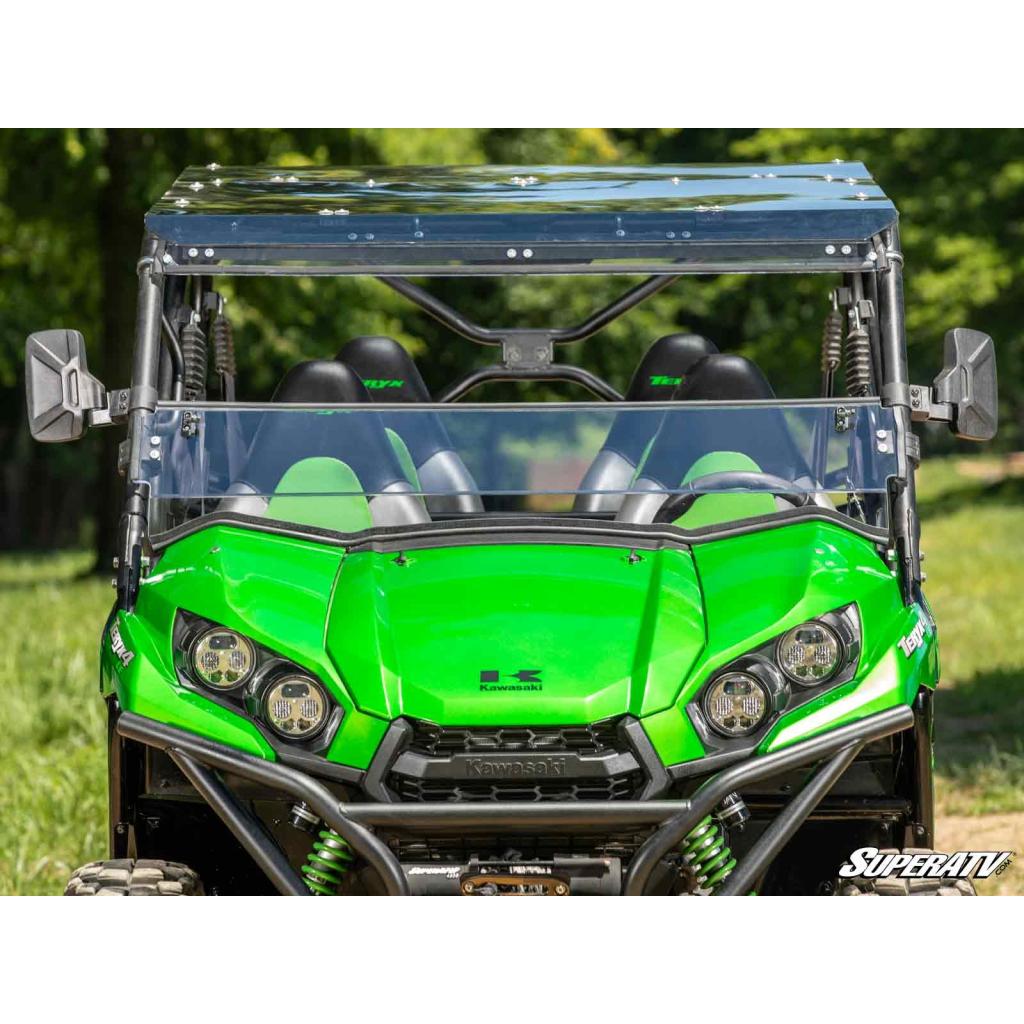 SuperATV Kawasaki Teryx 3 - in - 1 Windshield - MojoMotoSport.com