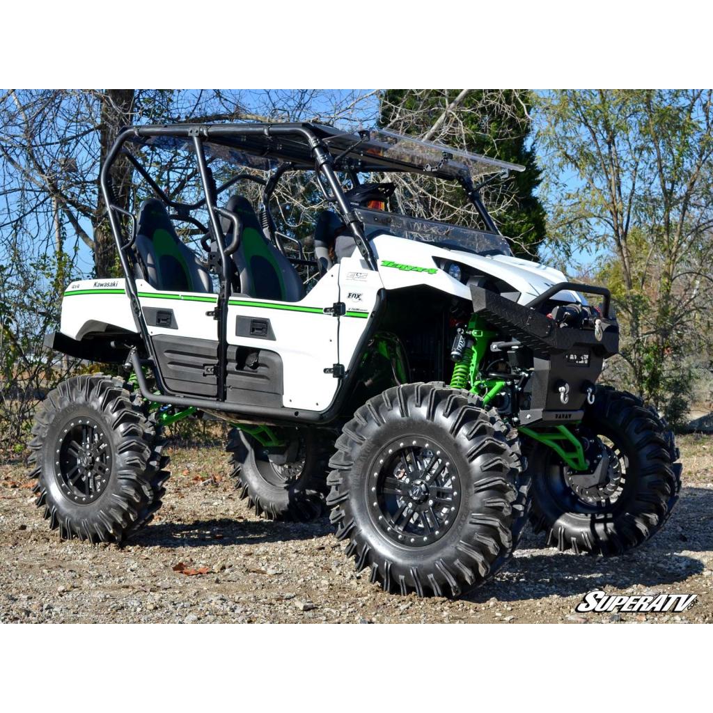 SuperATV Kawasaki Teryx 4 Heavy - Duty Nerf Bars - MojoMotoSport.com