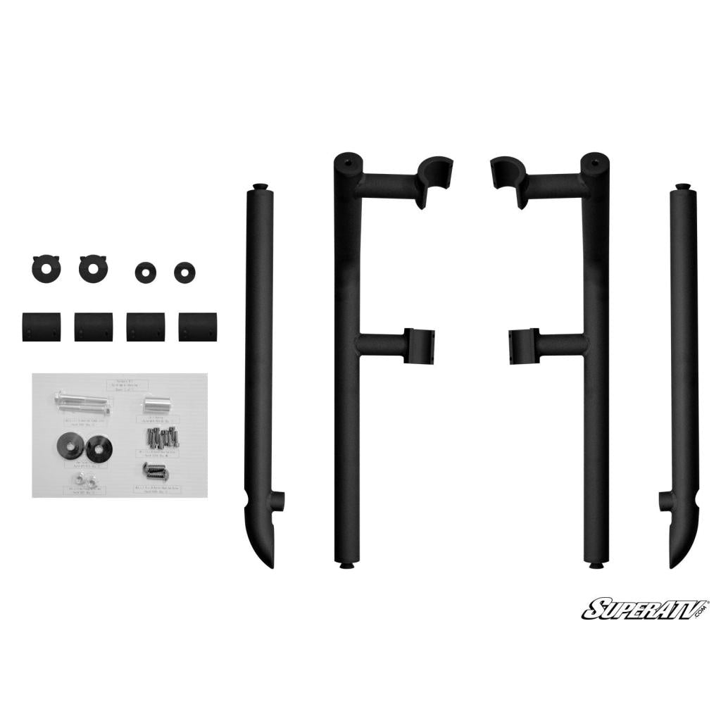 SuperATV Kawasaki Teryx 4 Heavy - Duty Nerf Bars - MojoMotoSport.com