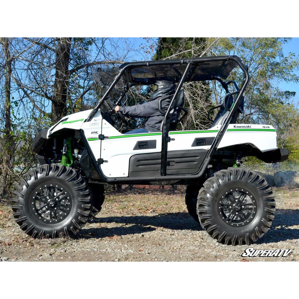 SuperATV Kawasaki Teryx 4 Heavy - Duty Nerf Bars - MojoMotoSport.com