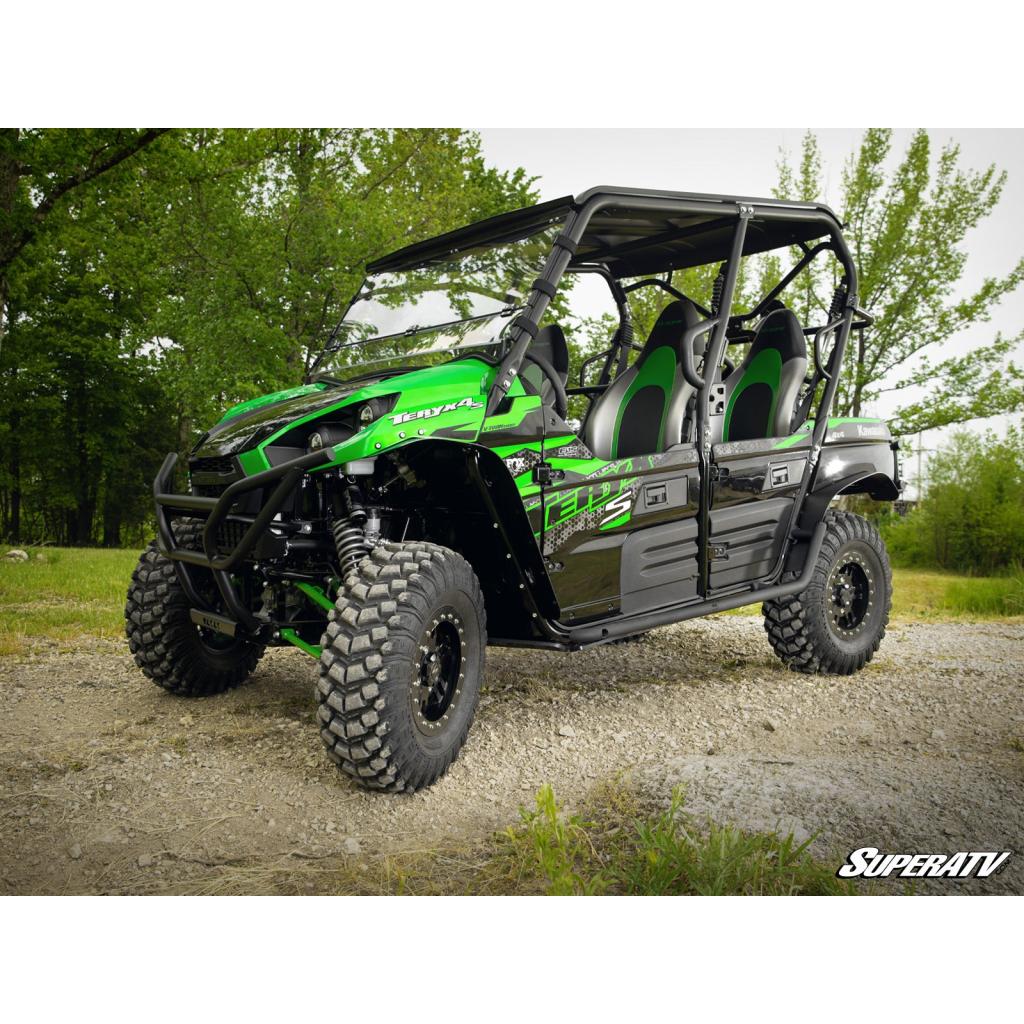SuperATV Kawasaki Teryx 4 Low Profile Fender Flares - MojoMotoSport.com