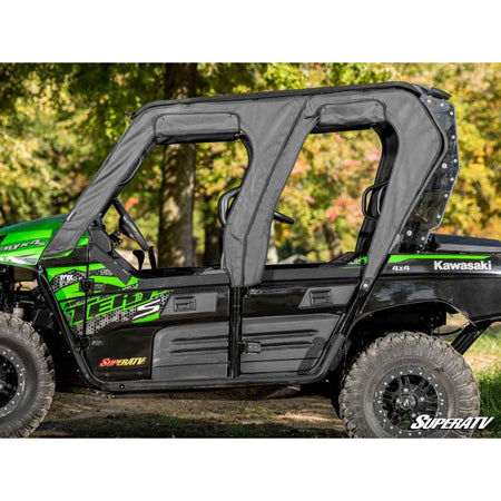 SuperATV Kawasaki Teryx 4 Primal Soft Cab Enclosure Upper Doors - MojoMotoSport.com