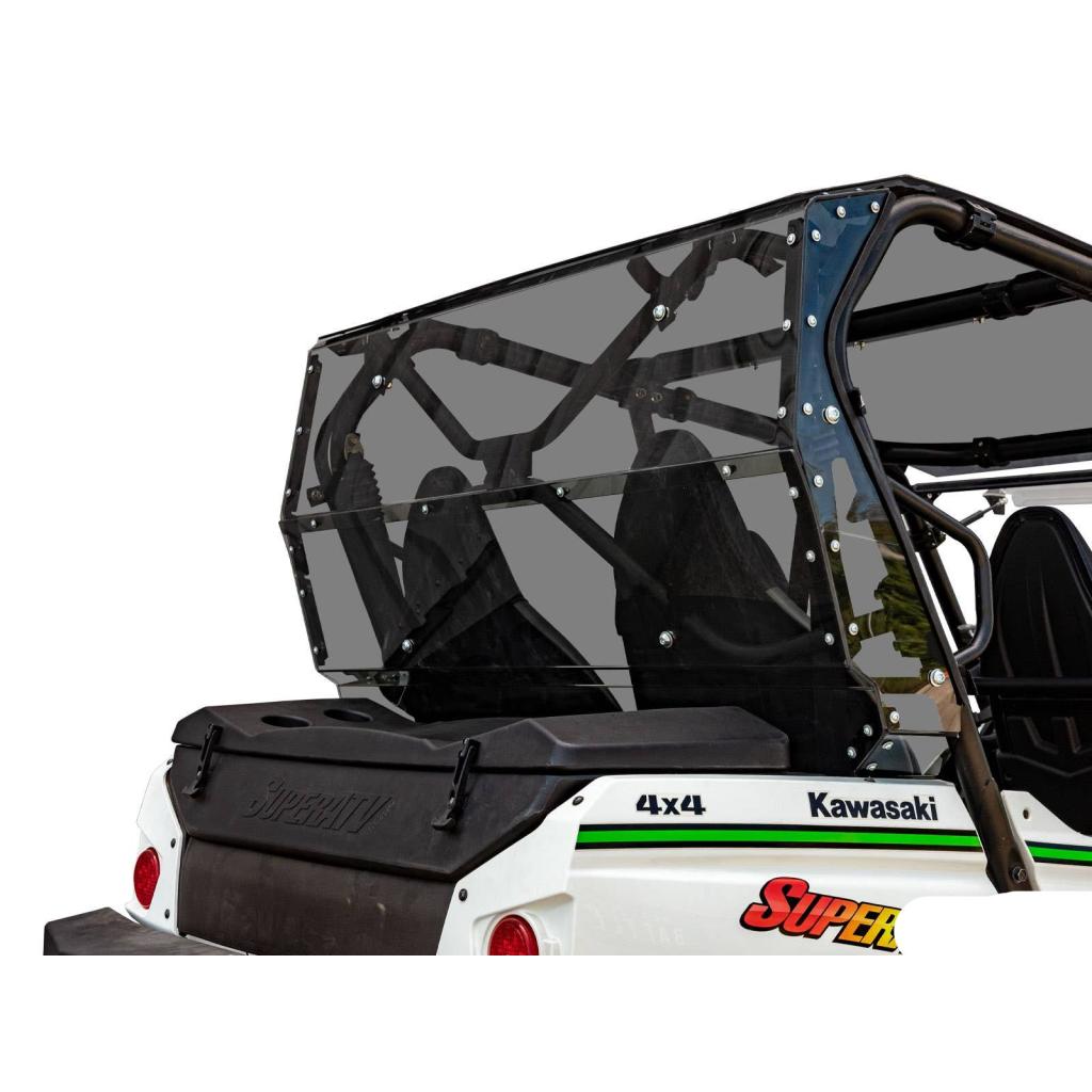 SuperATV Kawasaki Teryx 4 Rear Windshield - MojoMotoSport.com