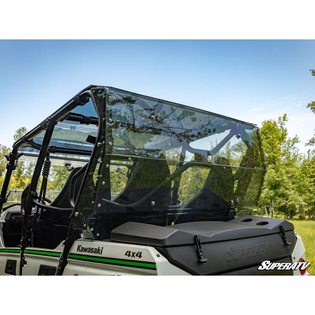 SuperATV Kawasaki Teryx 4 Rear Windshield - MojoMotoSport.com