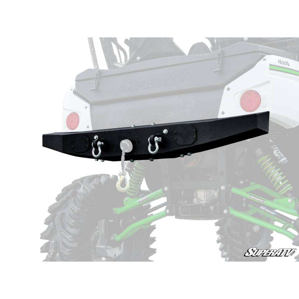 SuperATV Kawasaki Teryx 4 Winch Ready Rear Bumper - MojoMotoSport.com