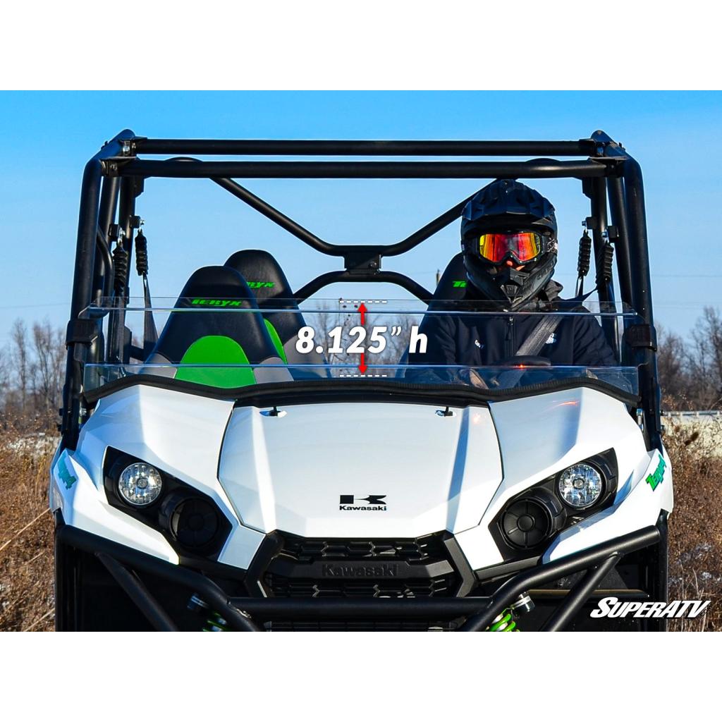 SuperATV Kawasaki Teryx 800 Half Windshield - MojoMotoSport.com