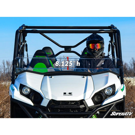 SuperATV Kawasaki Teryx 800 Half Windshield - MojoMotoSport.com
