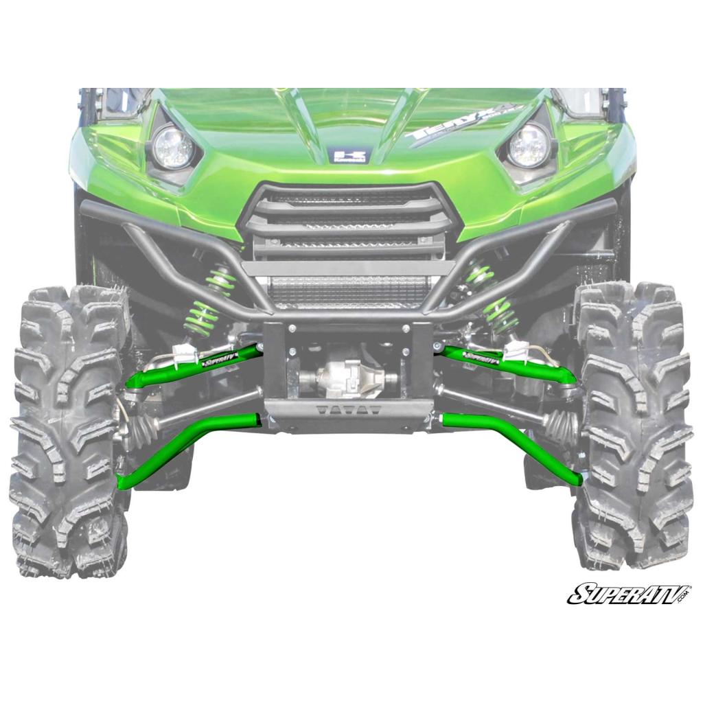 SuperATV Kawasaki Teryx High Clearance 1.5" Forward Offset A - Arms - MojoMotoSport.com