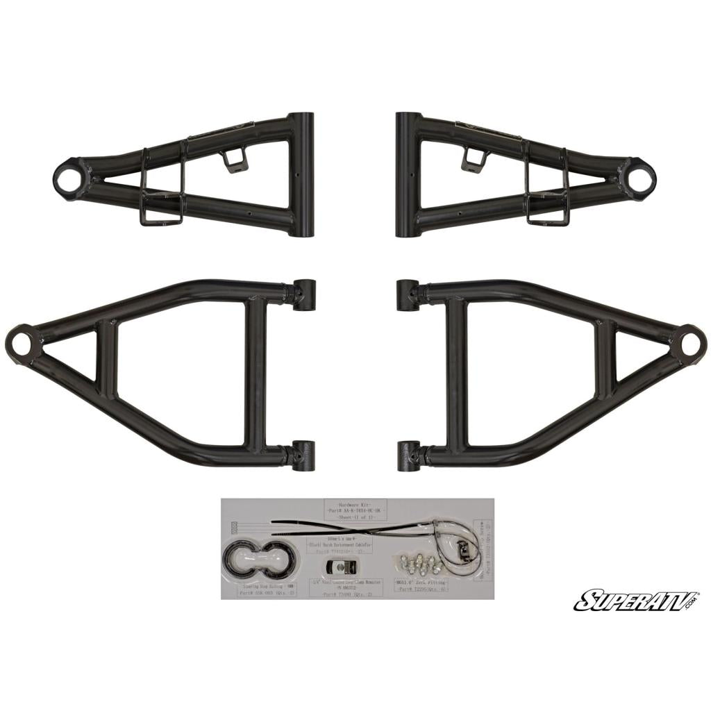 SuperATV Kawasaki Teryx High Clearance 1.5" Forward Offset A - Arms - MojoMotoSport.com
