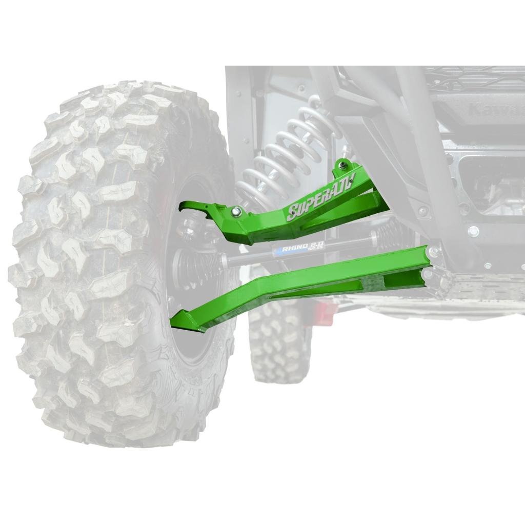 SuperATV Kawasaki Teryx KRX 1000 1.5" Forward Offset Boxed A - Arms - MojoMotoSport.com