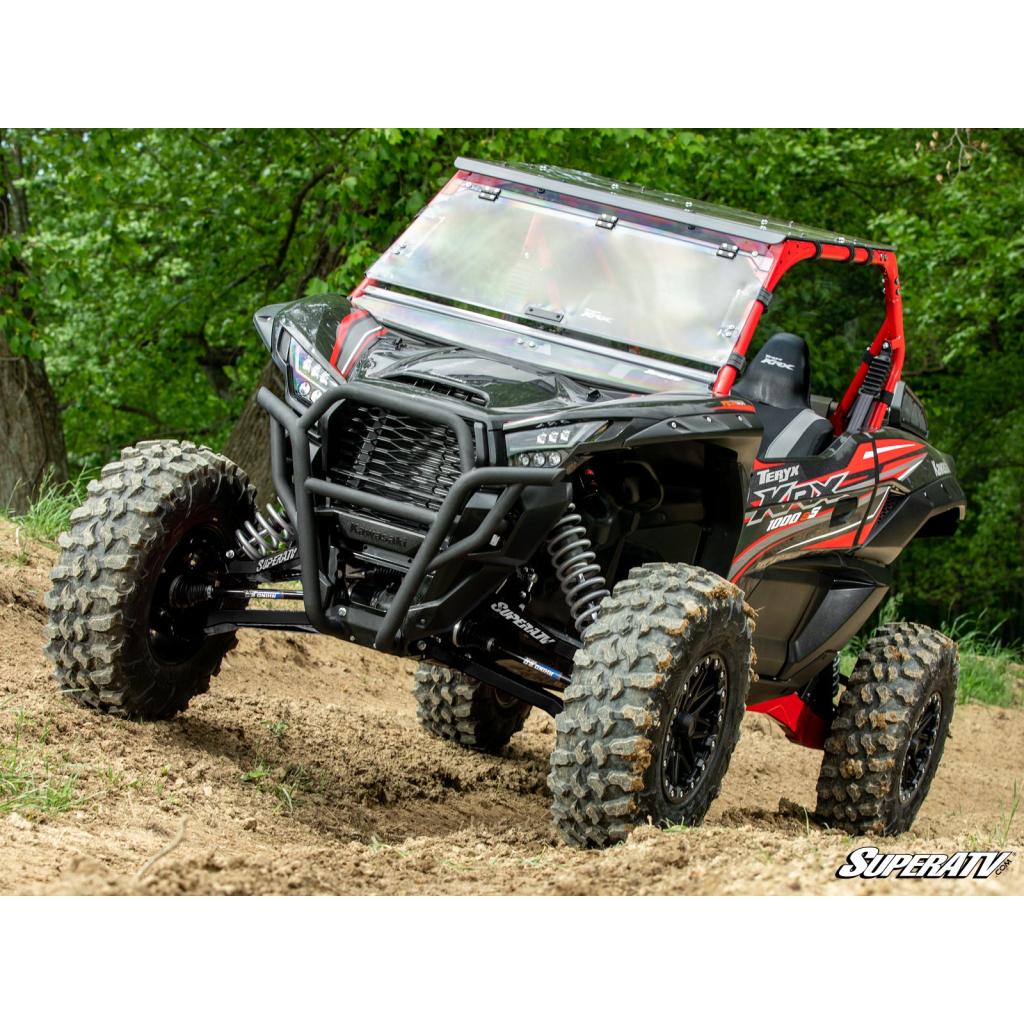 SuperATV Kawasaki Teryx KRX 1000 1.5" Forward Offset Boxed A - Arms - MojoMotoSport.com