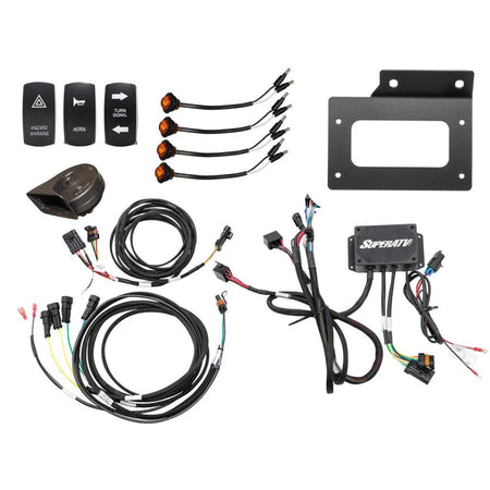 SuperATV Kawasaki Teryx KRX 1000 Deluxe Plug & Play Turn Signal Kit - MojoMotoSport.com
