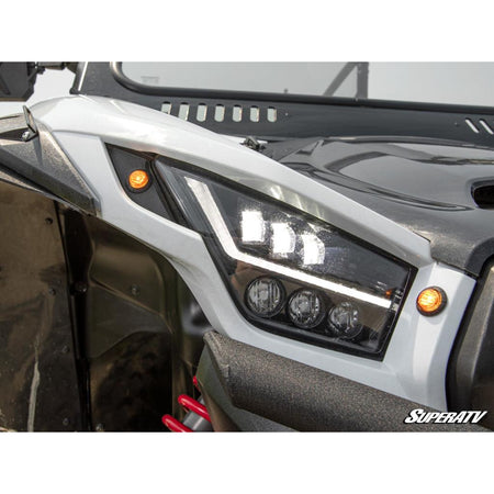 SuperATV Kawasaki Teryx KRX 1000 Deluxe Plug & Play Turn Signal Kit - MojoMotoSport.com