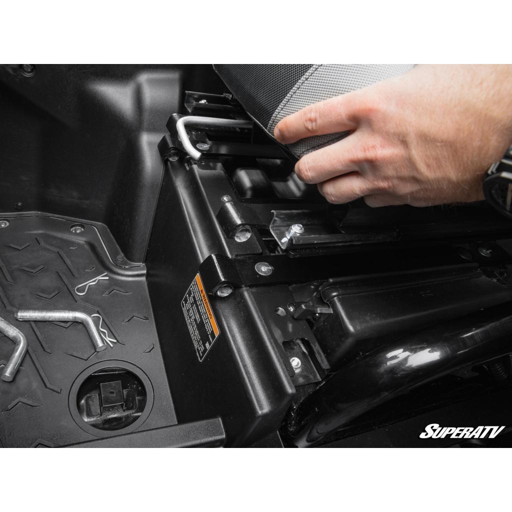 SuperATV Kawasaki Teryx KRX 1000 Flip - Up Seat Base - MojoMotoSport.com