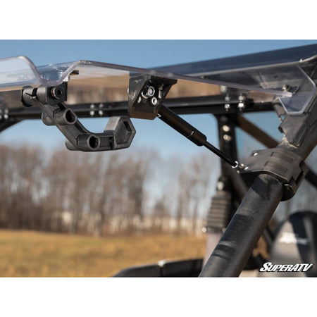 SuperATV Kawasaki Teryx KRX 1000 Flip Windshield - MojoMotoSport.com