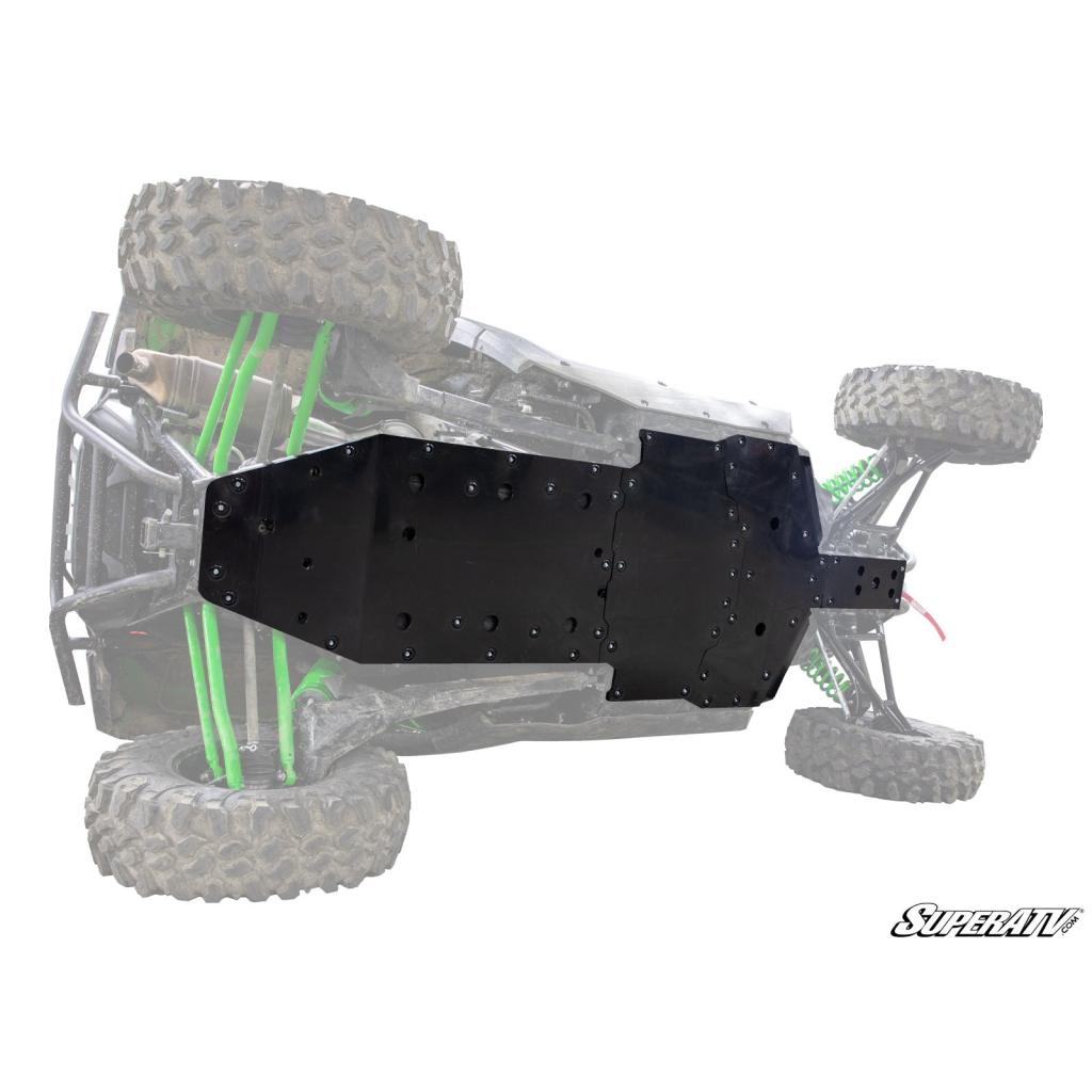 SuperATV Kawasaki Teryx KRX 1000 Full Skid Plate - MojoMotoSport.com