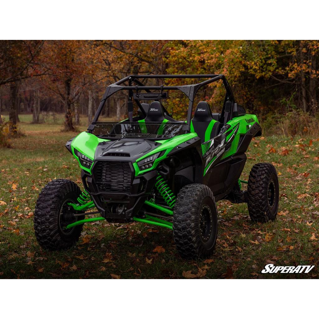SuperATV Kawasaki Teryx KRX 1000 Half Windshield - MojoMotoSport.com