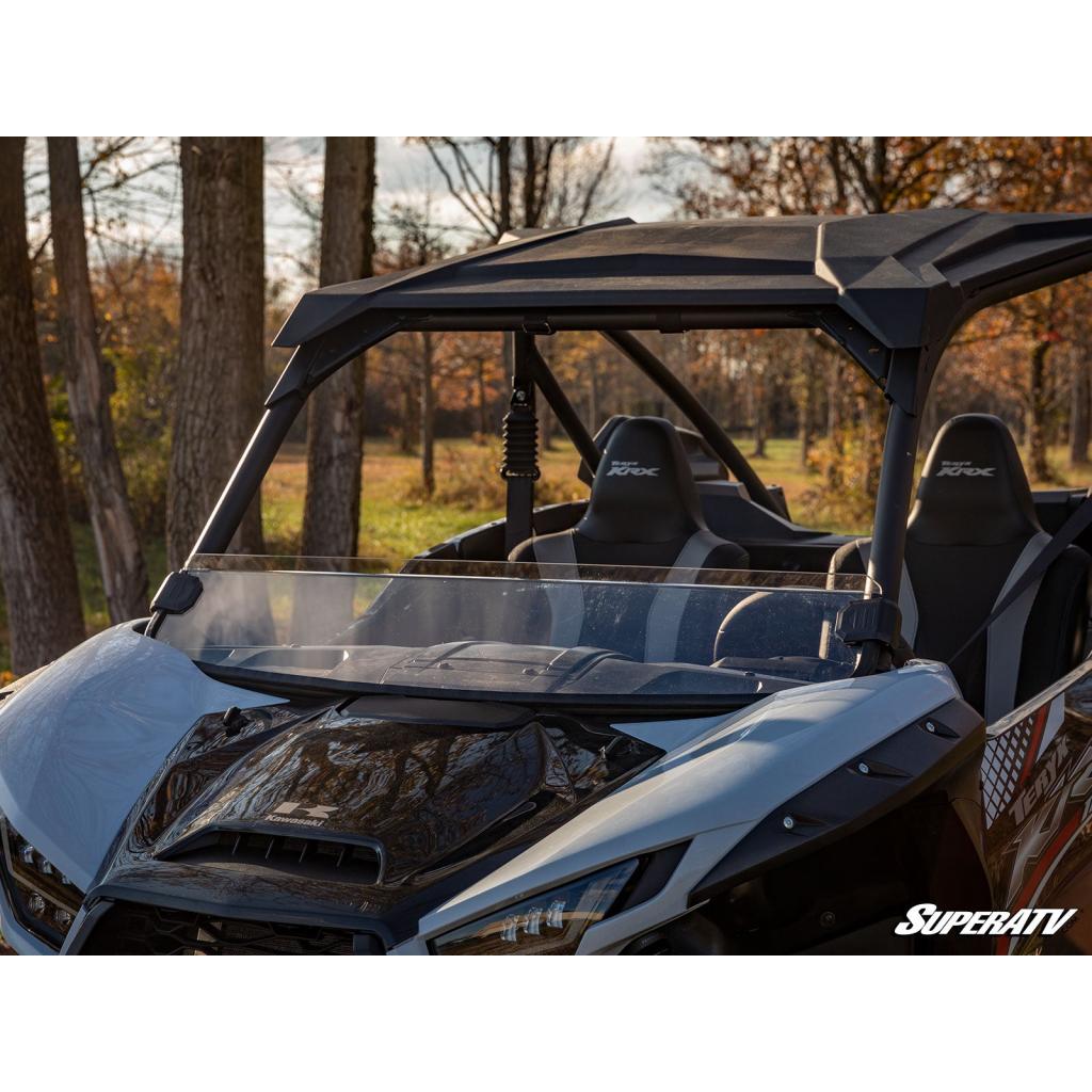 SuperATV Kawasaki Teryx KRX 1000 Half Windshield - MojoMotoSport.com