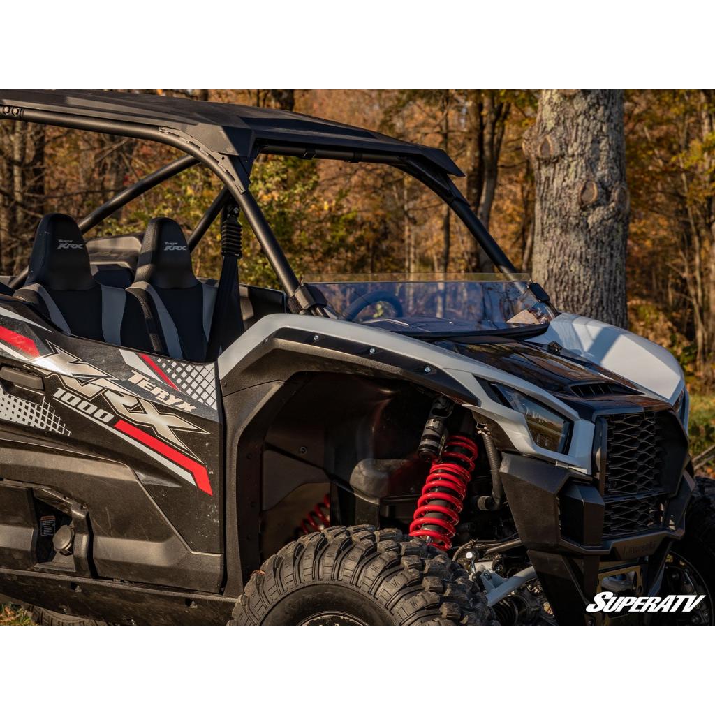 SuperATV Kawasaki Teryx KRX 1000 Half Windshield - MojoMotoSport.com