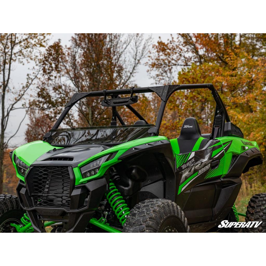SuperATV Kawasaki Teryx KRX 1000 Half Windshield - MojoMotoSport.com