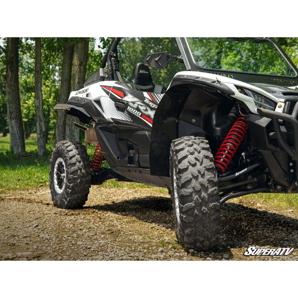 SuperATV Kawasaki Teryx KRX 1000 Low Profile Fender Flares - MojoMotoSport.com