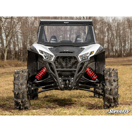 SuperATV Kawasaki Teryx KRX 1000 MaxDrive Power Flip Windshield - MojoMotoSport.com